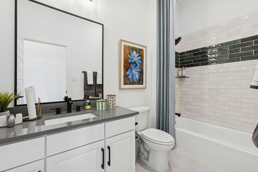 Furnished interior in a model home at Kissing Tree – Summit Series in San Marcos (Image 39). Furnished interior in a model home at Kissing Tree – Summit Series in San Marcos (Image 39).