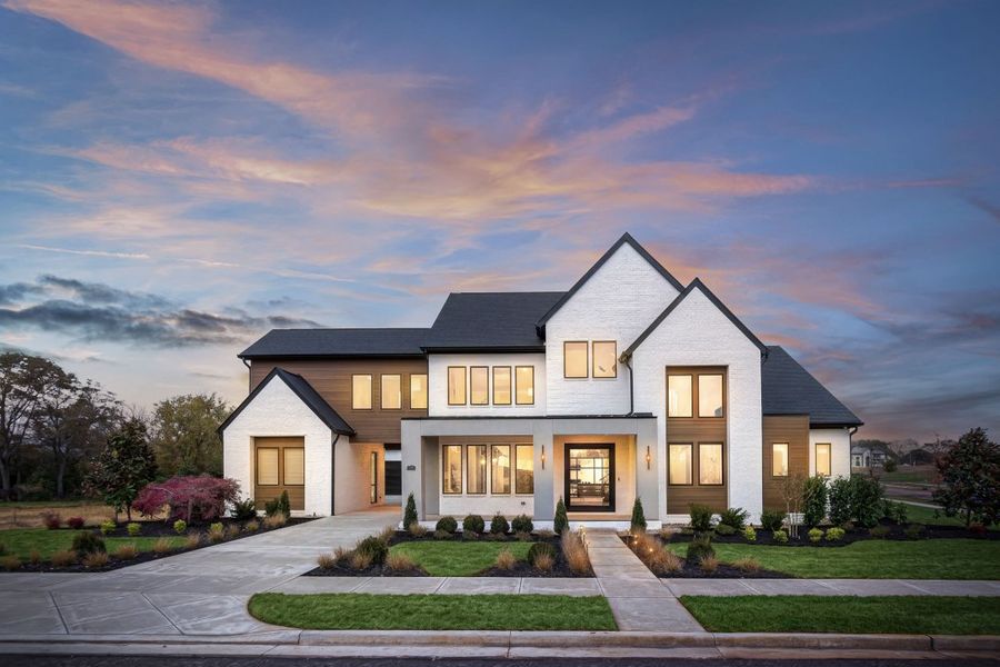 Front exterior of a home in the Hamilton community, located in Franklin, TN (Image 2).