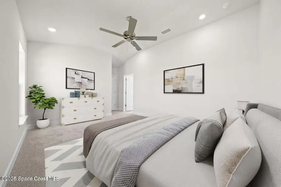 Furnished interior in a model home at Hickory Ridge, Cocoa, FL in Cocoa (Image 23). Furnished interior in a model home at Hickory Ridge, Cocoa, FL in Cocoa (Image 23).