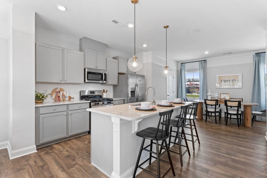 Townes at Ribbon Walk, a new home community in Charlotte, NC