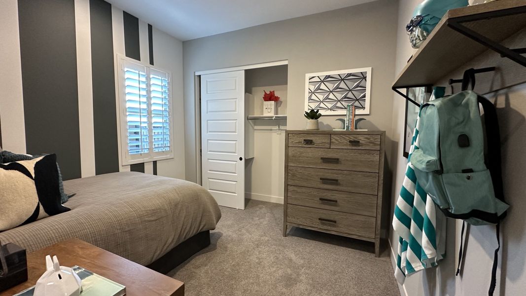 Furnished interior in a model home at Stonehaven Expedition Collection in Glendale (Image 8).