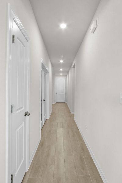 Furnished interior in a model home at Paseos Del Este in Horizon City (Image 13). Furnished interior in a model home at Paseos Del Este in Horizon City (Image 13).