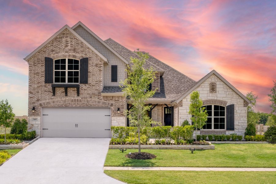 Front exterior of a home in the Lovers Landing community, located in Forney, TX (Image 3).