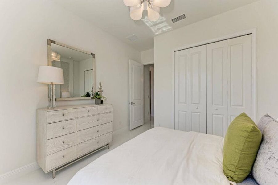 Furnished interior in a model home at The Willows in Parrish (Image 49). Furnished interior in a model home at The Willows in Parrish (Image 49).