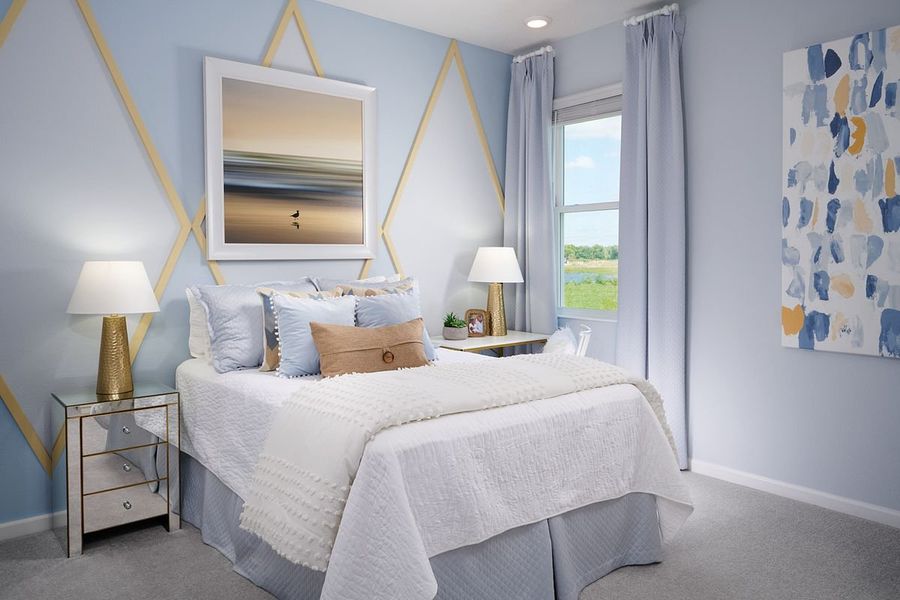 Furnished interior in a model home at Tamarack at Two Rivers in Zephyrhills (Image 50).