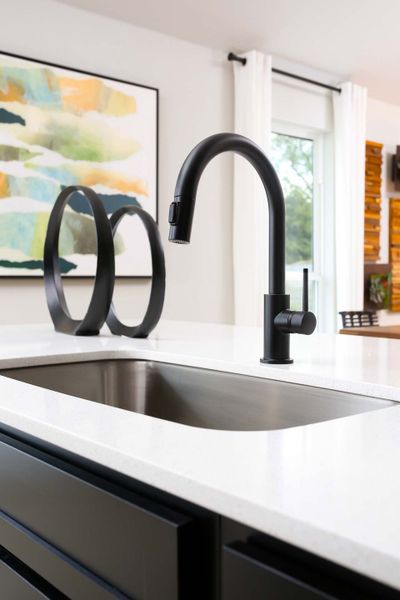 Close-up of interior finishes in a home at Cloverleaf, Austin (Image 95).