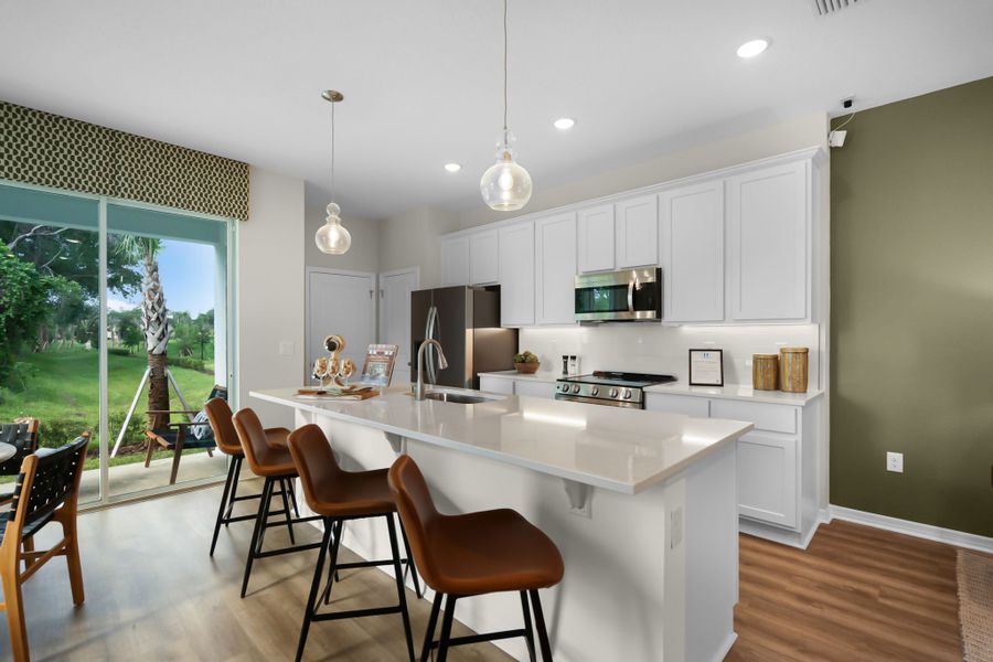 Kitchen with Large Island