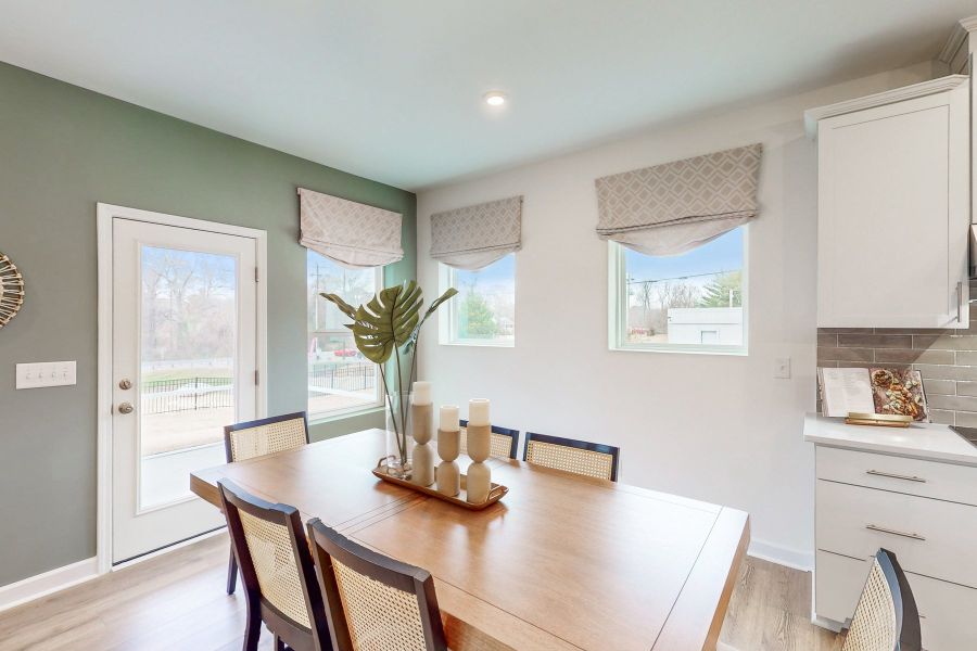 Furnished interior in a model home at Watkins Grove in Raleigh (Image 6).