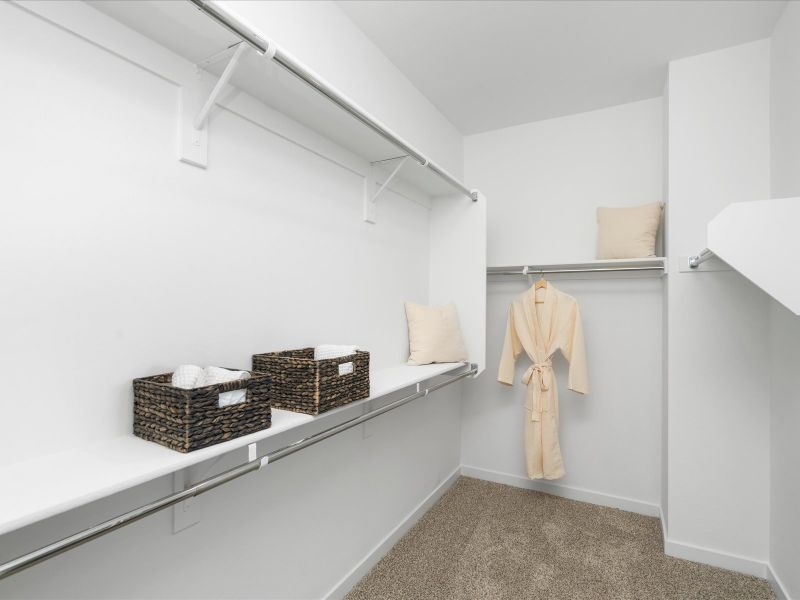 Walk-In Closet in the Bailey Floorplan at Rancho Mirage