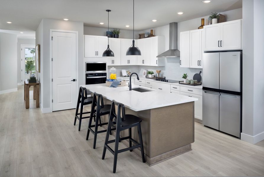 Furnished interior in a model home at Eastlyn in Bradenton (Image 5).
