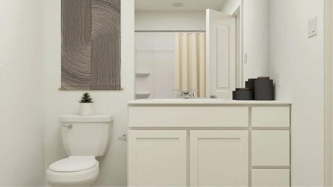 Furnished interior in a model home at Brookshire in Florence (Image 25).