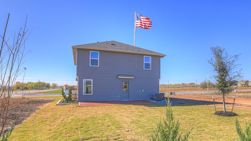 Exterior details of a home in Sunset Oaks, Maxwell (Image 6).