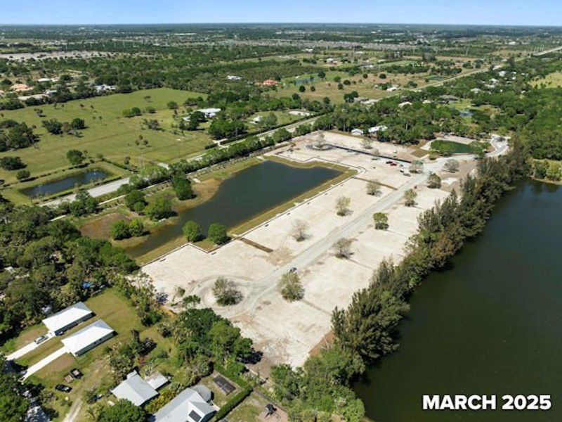 Site preparation and early development at Raven's Landing in Vero Beach, FL (Image 33).
