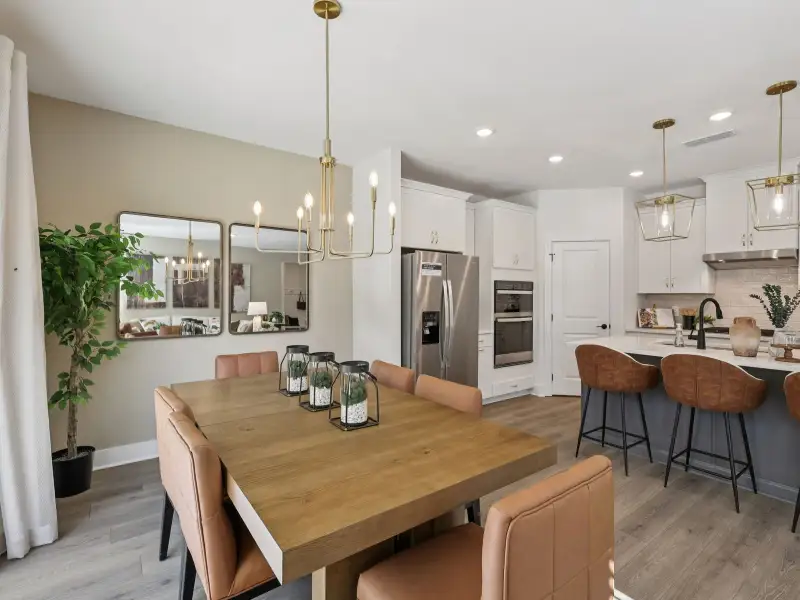 Furnished interior in a model home at Mission Hills in La Vergne (Image 5).