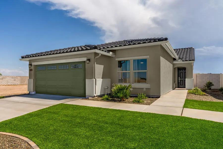 Front exterior of a home in the McCartney Center community, located in Casa Grande, AZ (Image 3).