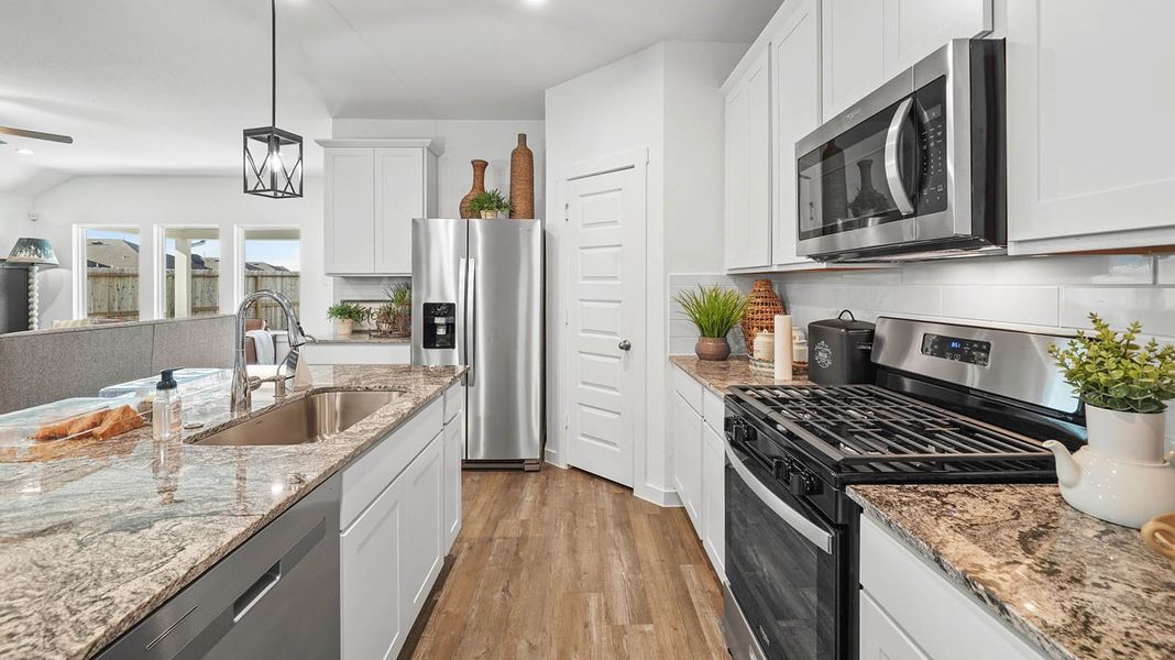 Furnished interior in a model home at Westland Ranch 50' Homesites in League City (Image 10). Furnished interior in a model home at Westland Ranch 50' Homesites in League City (Image 10).