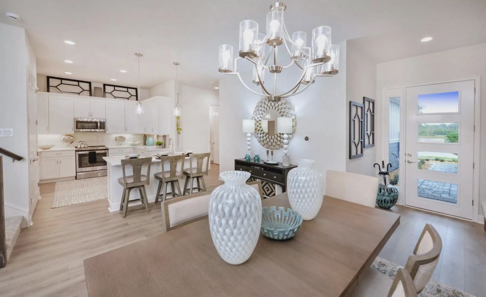 Furnished interior in a model home at Woodhaven in Port Orange (Image 38). Furnished interior in a model home at Woodhaven in Port Orange (Image 38).
