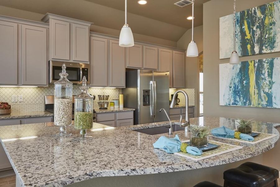 Highland Grove Model Home Kitchen