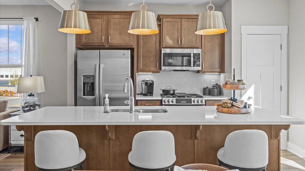 Furnished interior in a model home at Anna's Pointe in Simpsonville (Image 13). Furnished interior in a model home at Anna's Pointe in Simpsonville (Image 13).