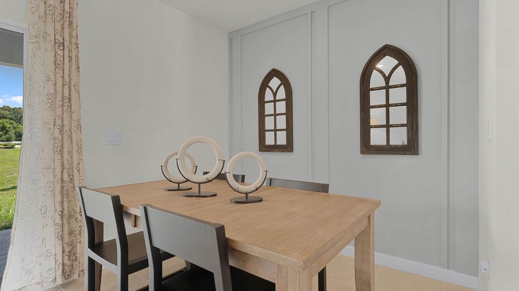 Furnished interior in a model home at Oak Pointe in Apopka (Image 10). Furnished interior in a model home at Oak Pointe in Apopka (Image 10).