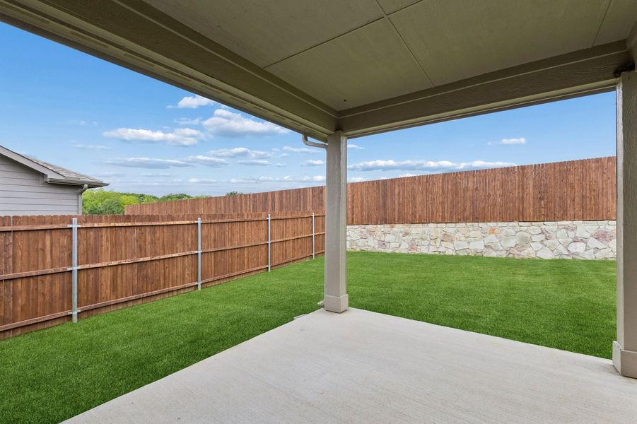 Front exterior of a home in the Belmont community, located in Aubrey, TX (Image 70).