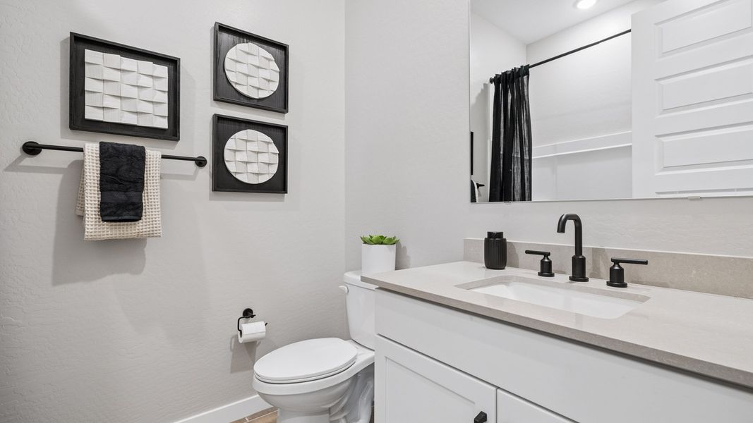 Furnished interior in a model home at Upper Canyon in Phoenix (Image 52).