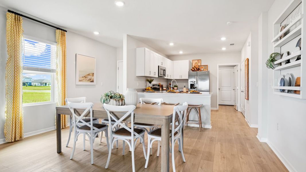 Furnished interior in a model home at Marion Creek in Haines City (Image 34).