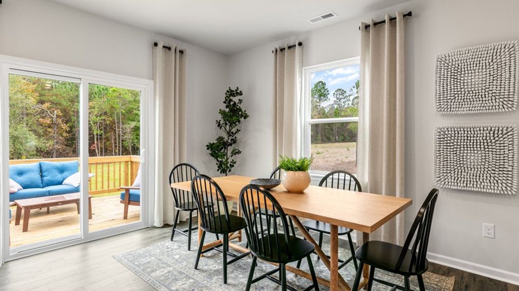 Furnished interior in a model home at Mason Ridge in Spring Lake (Image 16).