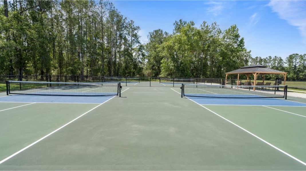 Southern hills pickleball court