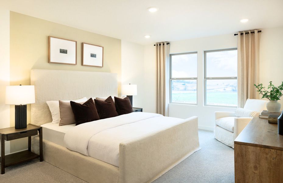 Spacious Primary Bedrooms