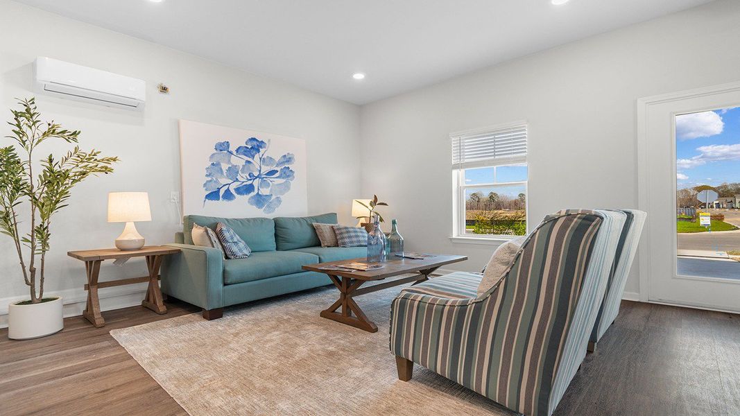 Furnished interior in a model home at The Bluffs at Mill Creek in Florence (Image 5). Furnished interior in a model home at The Bluffs at Mill Creek in Florence (Image 5).