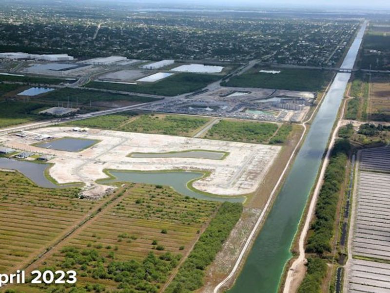 Site preparation and early development at BELTERRA in Port St. Lucie, FL (Image 107).
