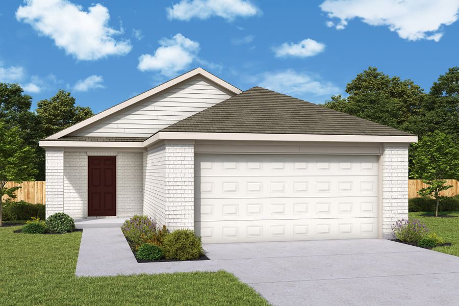 Front exterior of a home in the Creekhaven community, located in Arcola, TX (Image 20).