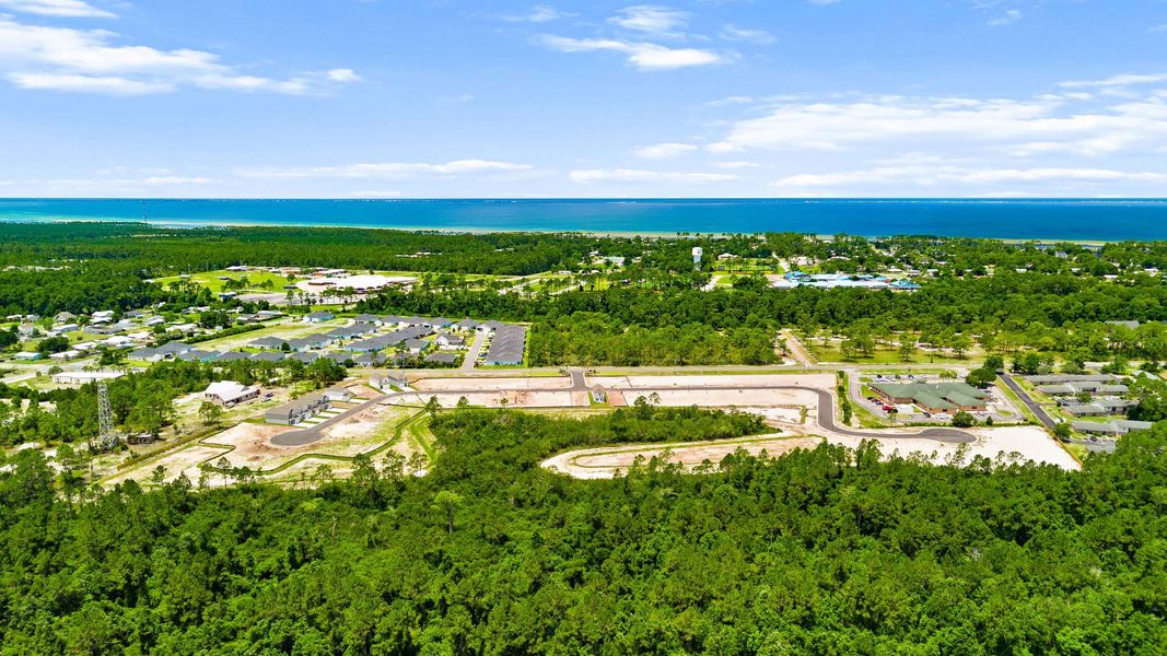 Site preparation and early development at Salt Pines in Port Saint Joe, FL (Image 21). Site preparation and early development at Salt Pines in Port Saint Joe, FL (Image 21).
