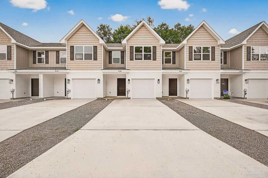 Front exterior of a home in the Highland Ridge community, located in Pensacola, FL (Image 2).