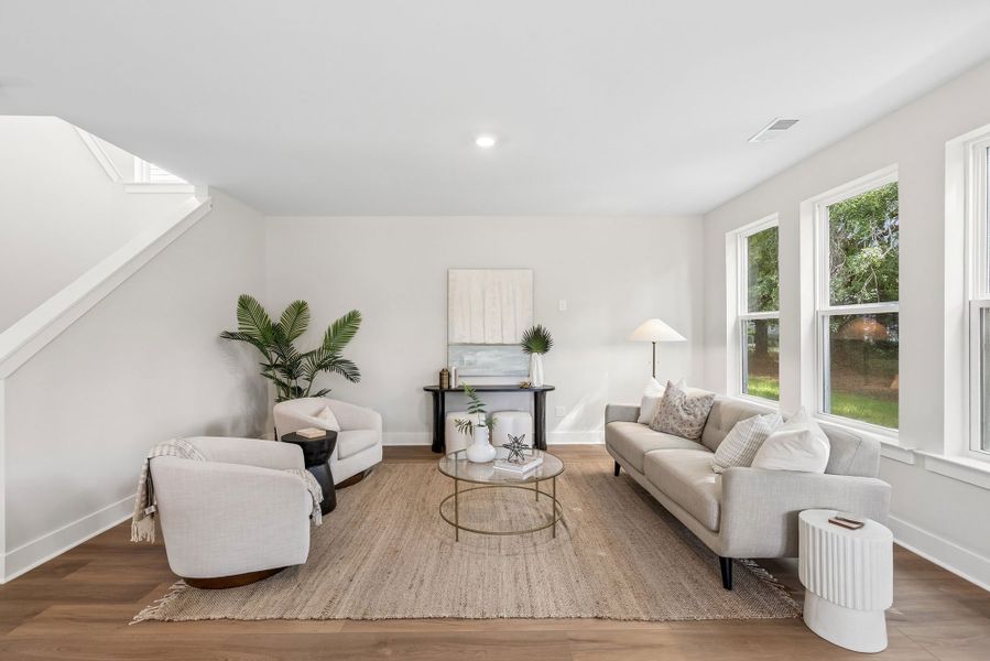 Furnished interior in a model home at Discover Series - Select in Mount Pleasant (Image 4).