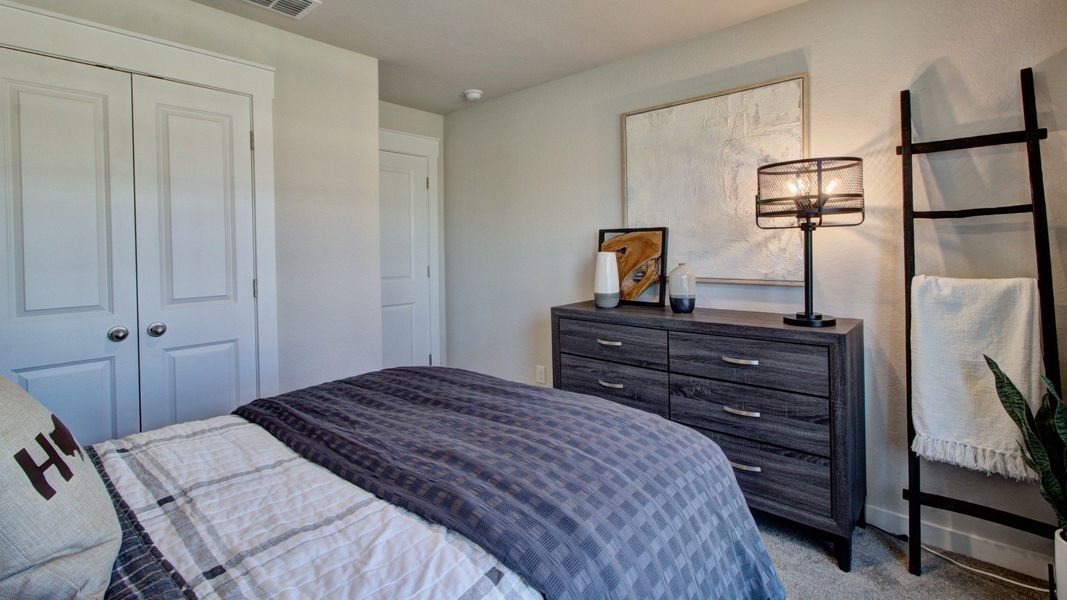 Furnished interior in a model home at Cloud Country in New Braunfels (Image 6).