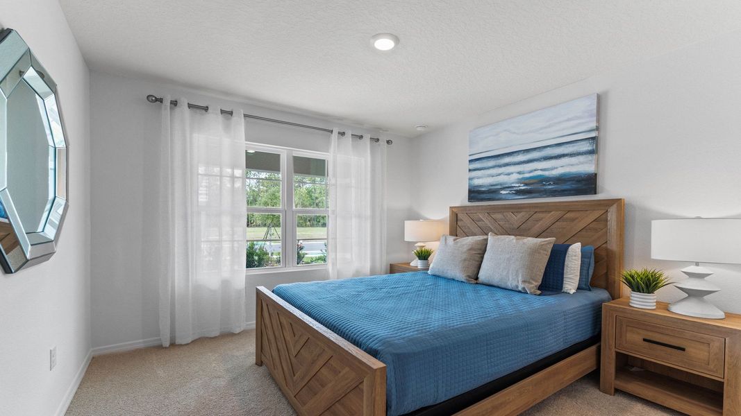 Furnished interior in a model home at Northridge Reserve in Longwood (Image 7).