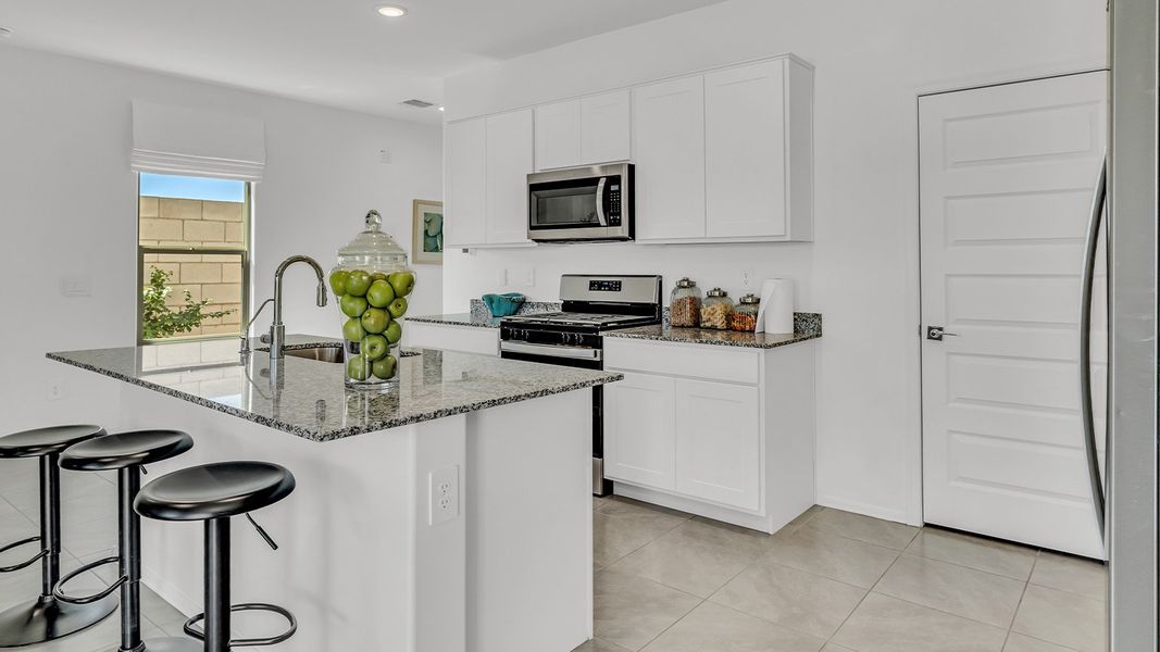 Furnished interior in a model home at Blackhawk in Tucson (Image 20).