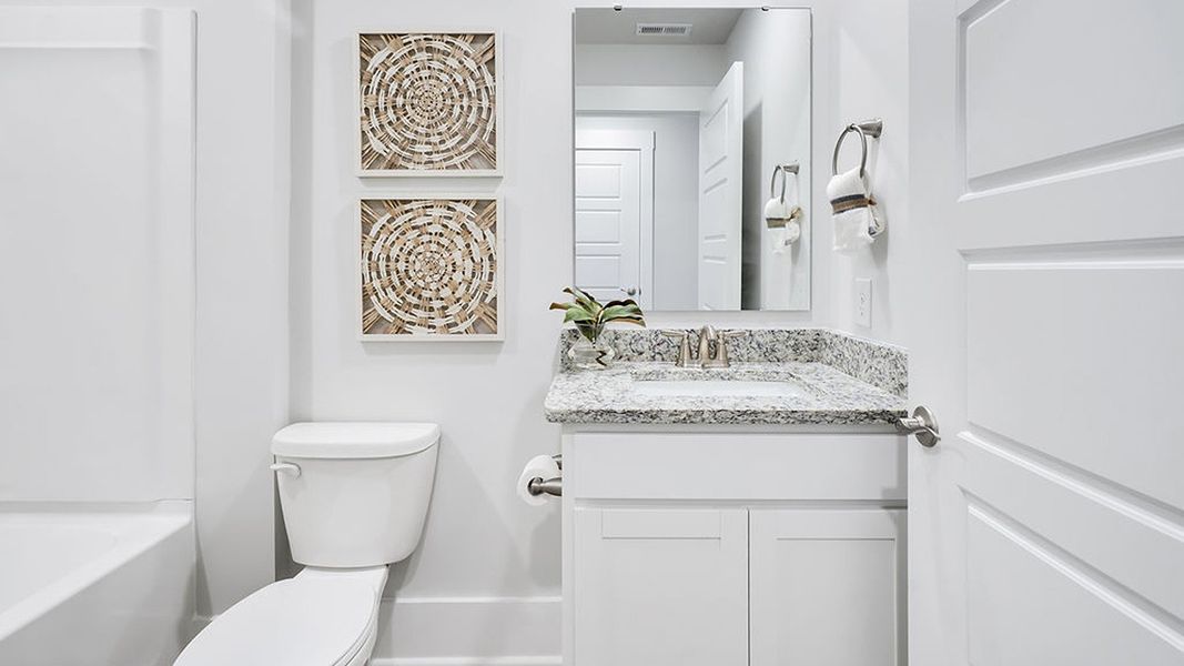 Furnished interior in a model home at Rolling Hills in Bolivia (Image 22). Furnished interior in a model home at Rolling Hills in Bolivia (Image 22).