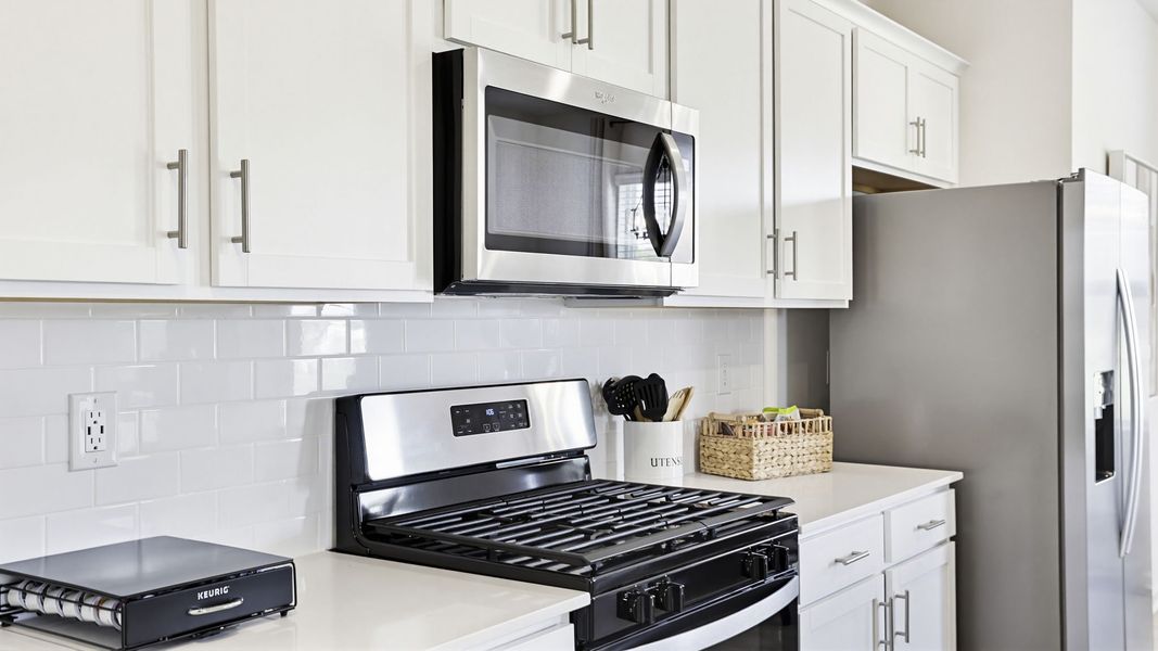 Furnished interior in a model home at Foxbank in Gray Court (Image 18).