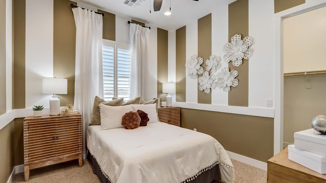 Furnished interior in a model home at Canyon Views - Hacienda in Litchfield Park (Image 22).