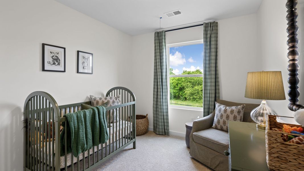 Furnished interior in a model home at Owensby Farms Townhomes in Dayton (Image 23).