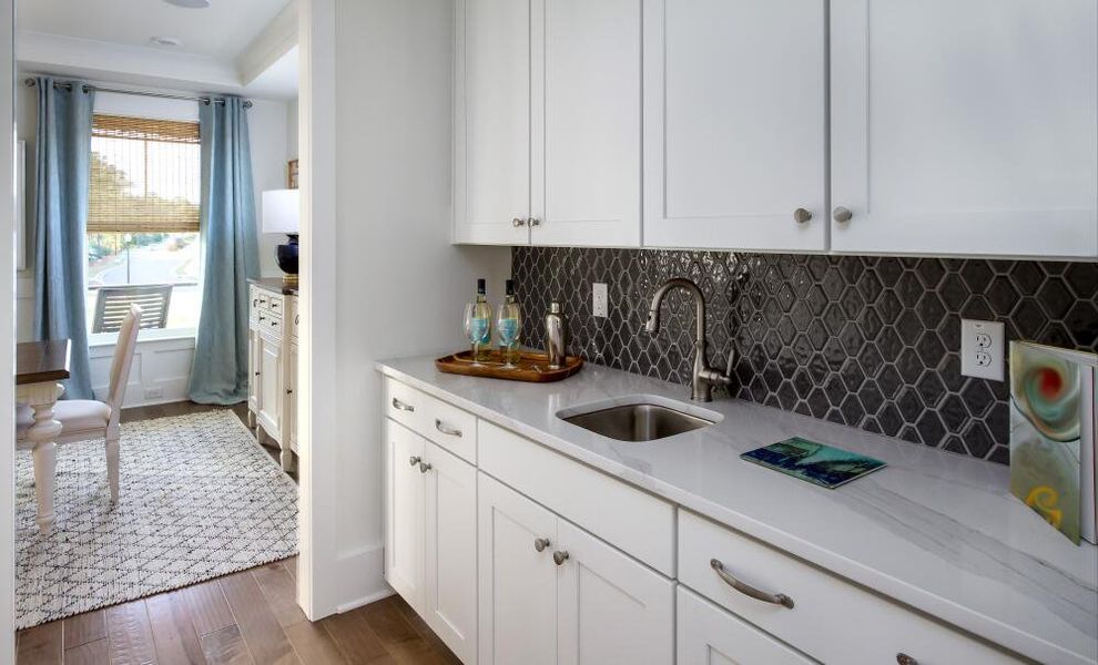 Furnished interior in a model home at Colleton Park in Aiken (Image 29).