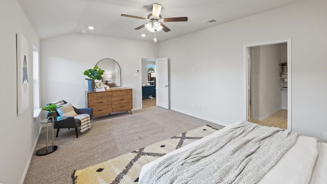 Furnished interior in a model home at The Preserve at Forum in Grand Prairie (Image 55). Furnished interior in a model home at The Preserve at Forum in Grand Prairie (Image 55).