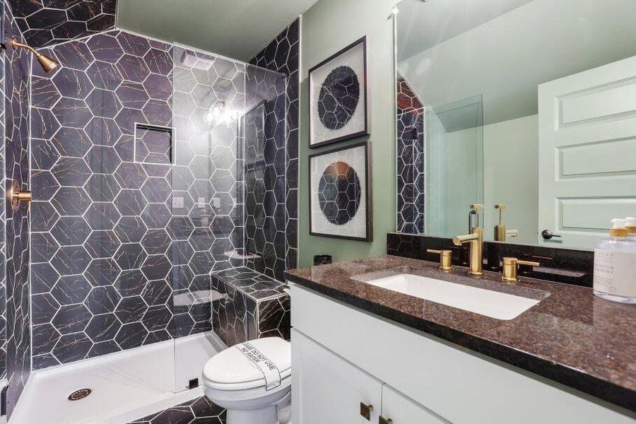 Furnished interior in a model home at Villas at Dawsonville in Dawsonville (Image 21).