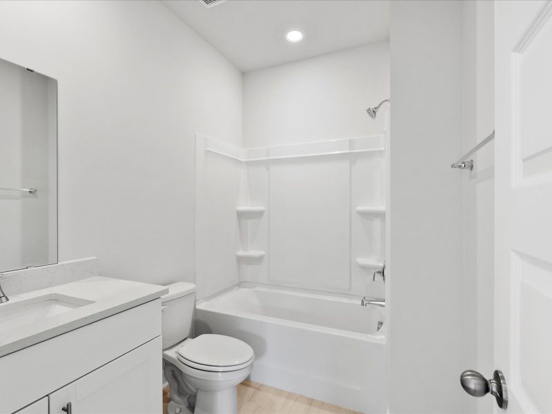 Furnished interior in a model home at Brayfield Manor - Heritage Collection in Wellford (Image 2).