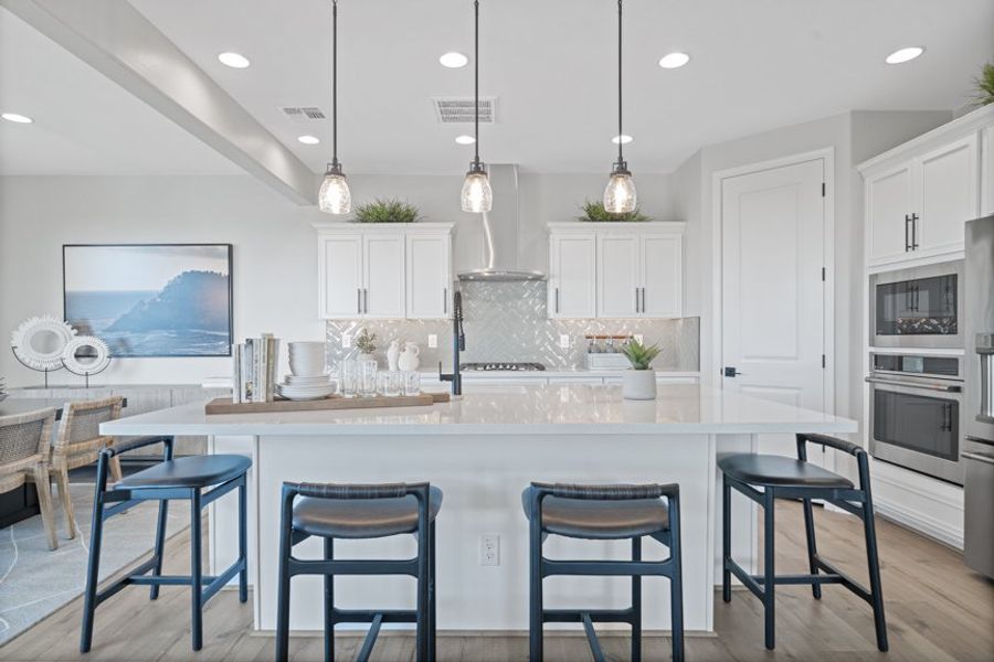 Furnished interior in a model home at Combs Ranch in Queen Creek (Image 5).
