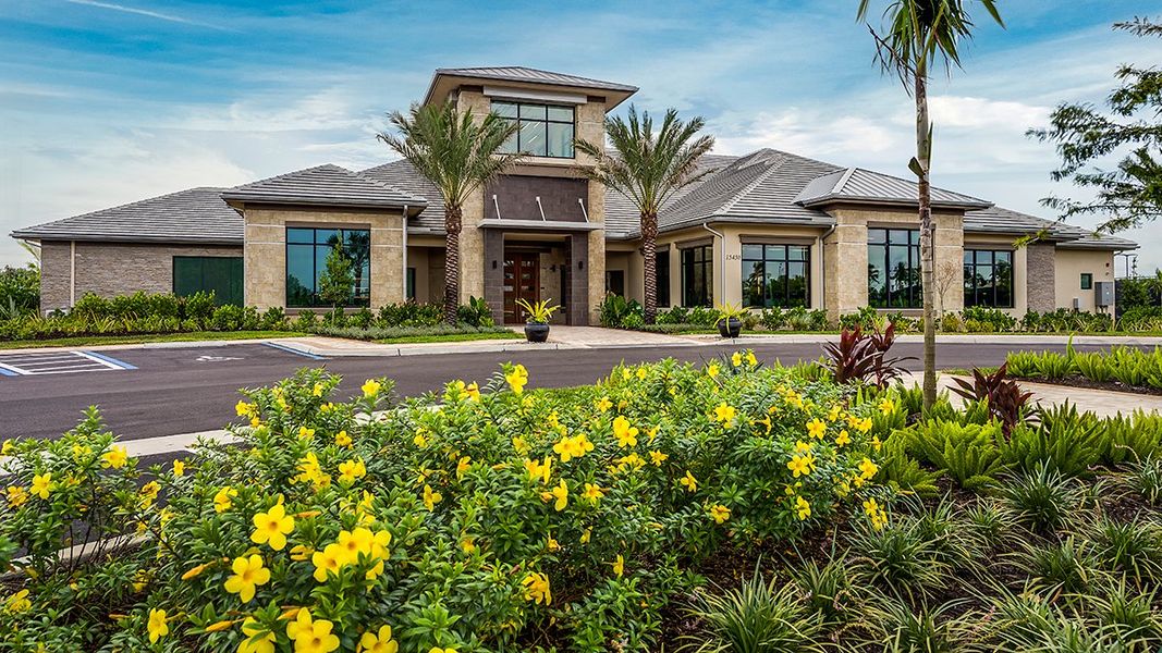 Front exterior of a home in the Esplanade by the Islands community, located in Naples, FL (Image 3).