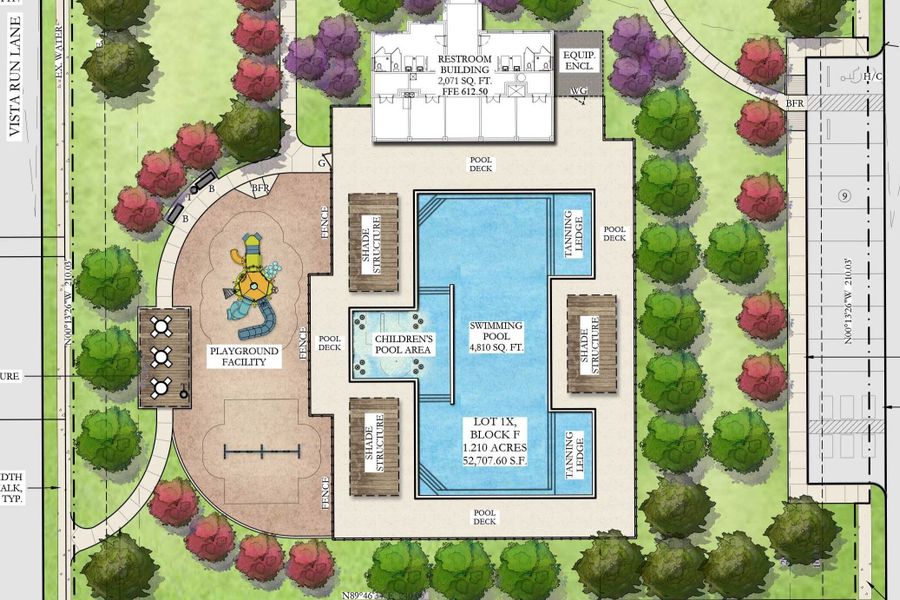 Amenity Center Rendering Amenity Center Rendering